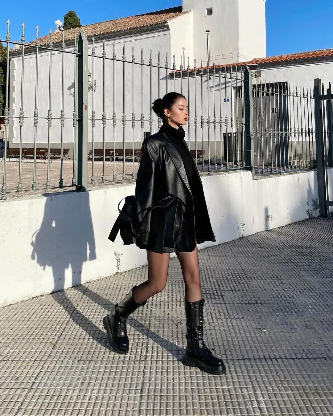 冬天如何穿黑丝，性感、不俗还保暖的那种？