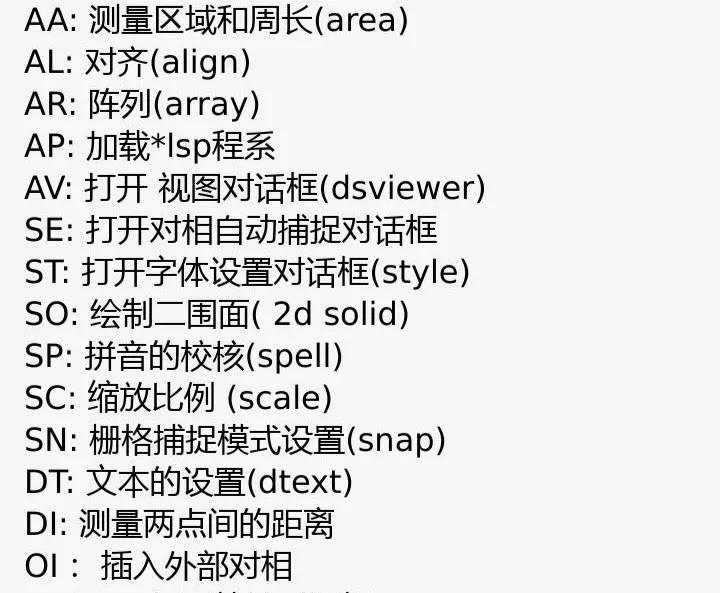 cad画角度线命令快捷键,cad斜线尺寸标注快捷键