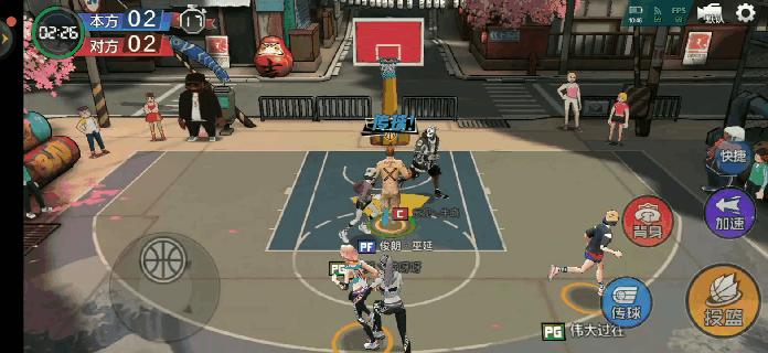 怎样在热血街篮使用疯狂转身扣篮,热血街篮背身街球突破