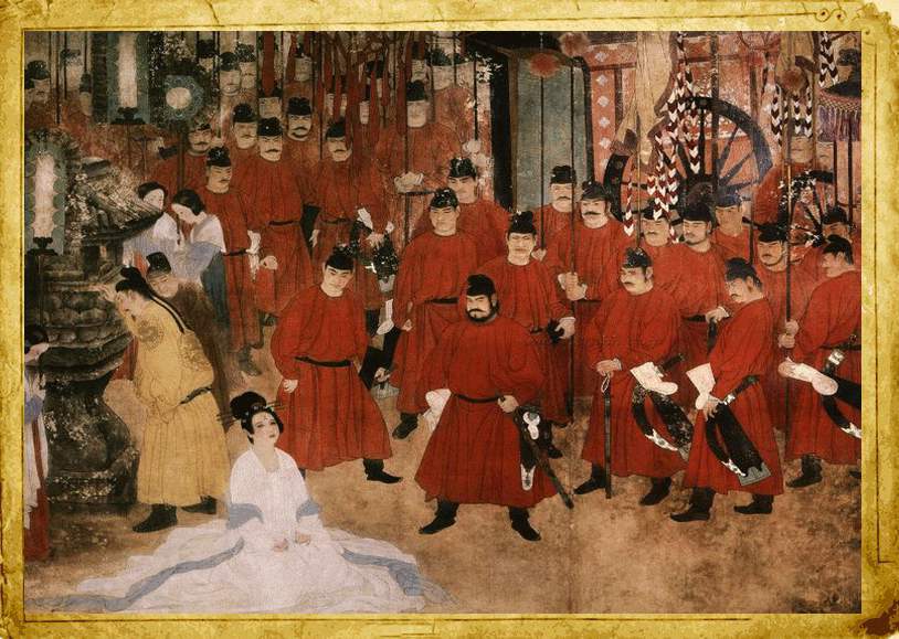 为什么唐朝中后期的宦*能官**够左右政局？这得从宦官的职务变化说起