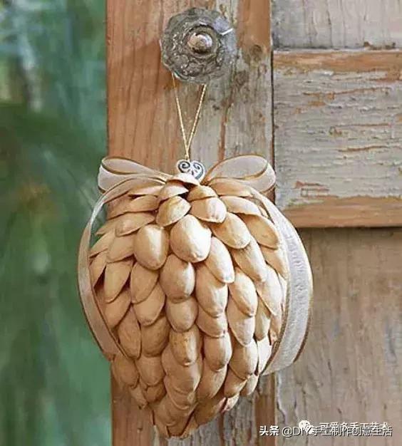 坚果壳吃完不要扔垃圾桶,坚果果壳做手工