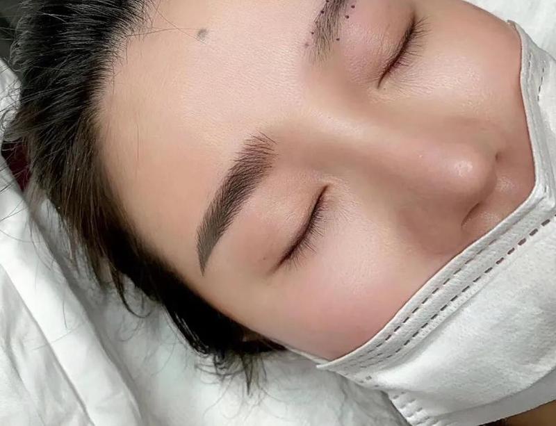 纹绣纹眉步骤教程,小白学纹绣纹眉技巧和方法