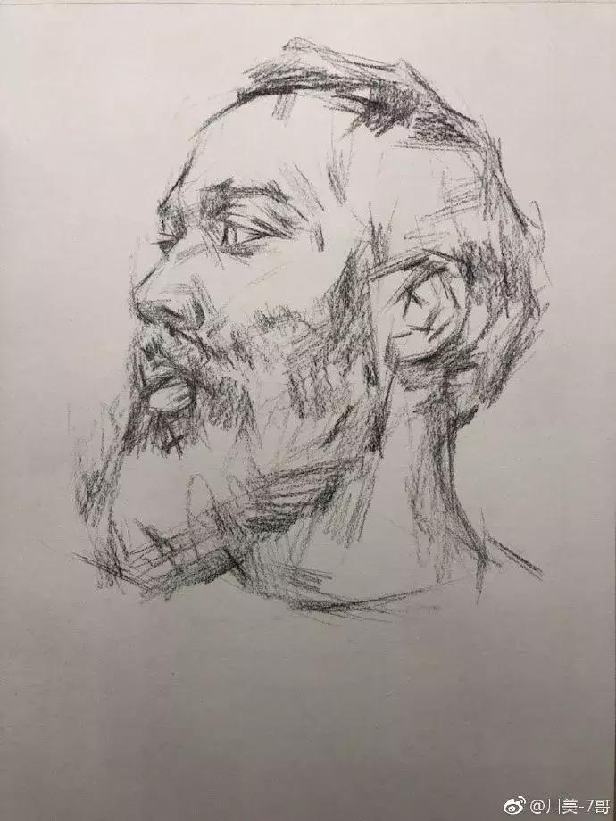 画素描时的动作细节描写作文,最难画的素描质感看看如何表现