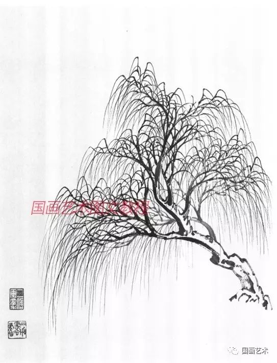 老春山水画基础技法,中国山水画技法教学王岳岗