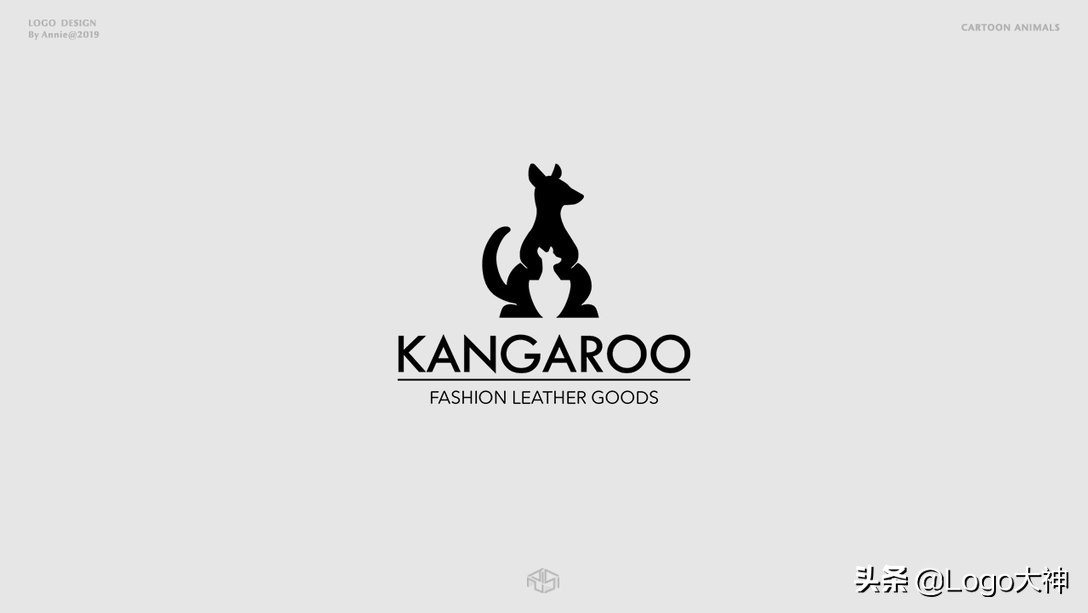 餐饮卡通logo设计,卡通阿婆logo设计