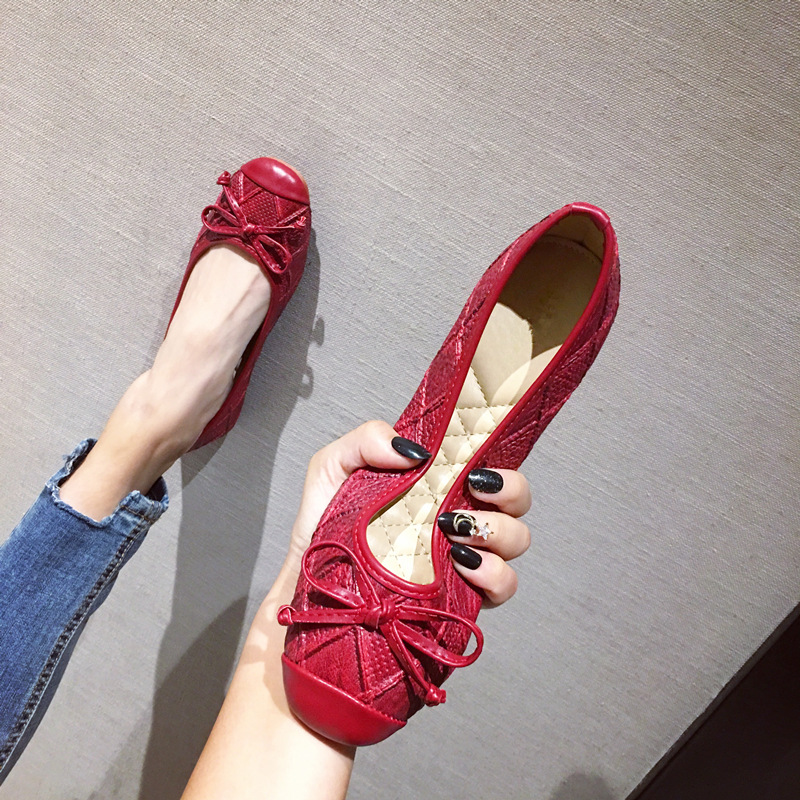 豆豆鞋新款爆款34码,最新女士皮毛一体豆豆鞋