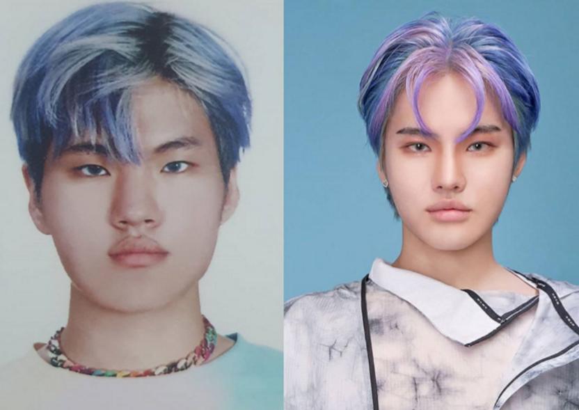 韩国明星男整容对比,韩国男明星整容疑似失败