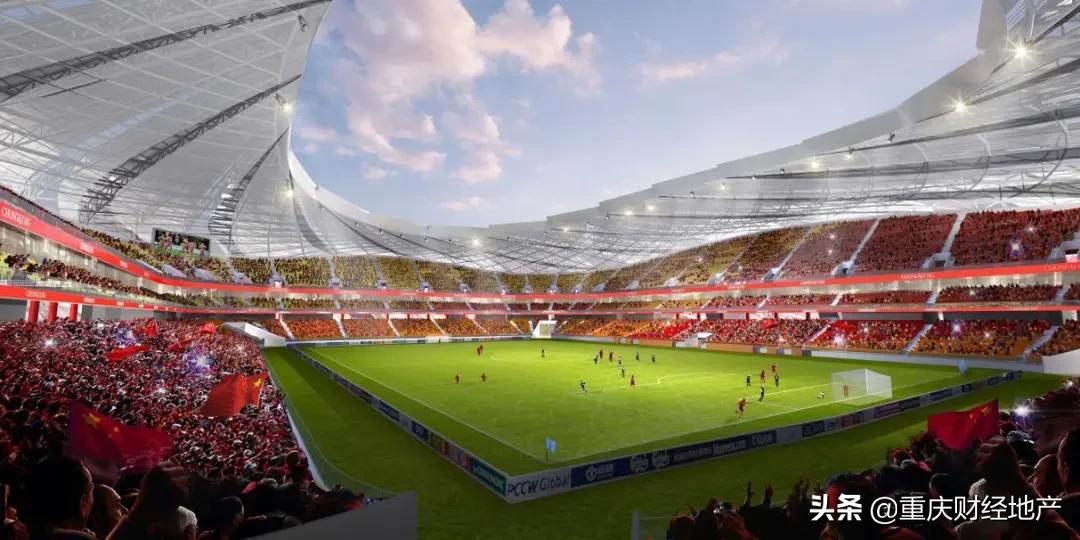 探访重庆首个6万座专业足球场,重庆首座专业足球场设计