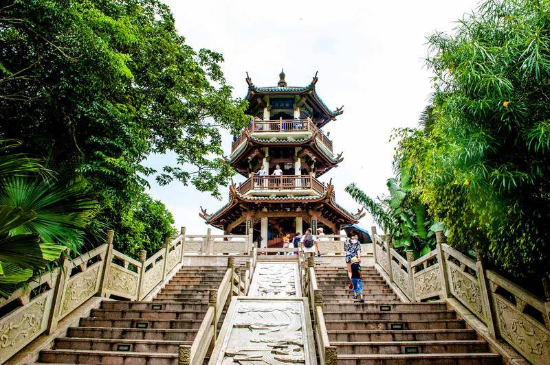 三亚万橡雨林生态园,三亚亚龙湾热带森林公园雨林飞跃