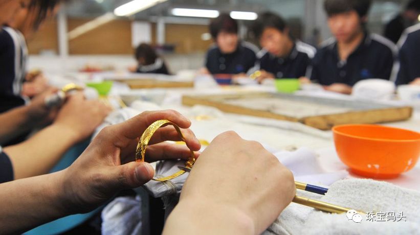 黄金首饰工厂全过程,黄金首饰加工详细教程