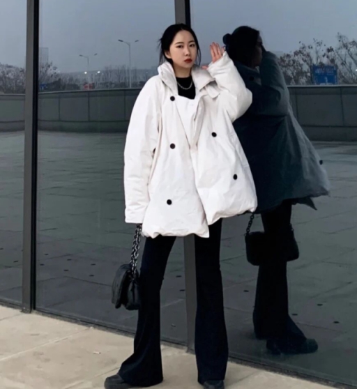 鲨鱼裤女款喇叭裤2022款网红款,可以穿鲨鱼裤的羽绒服