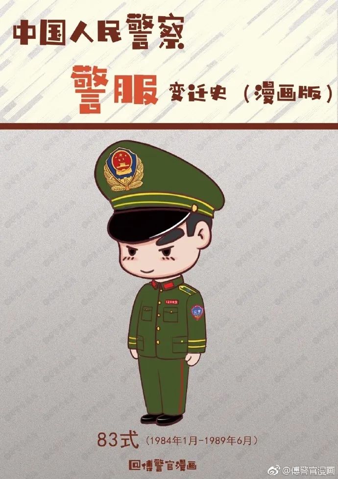 中国警服变迁的历史意义,警服变迁可以反映出什么