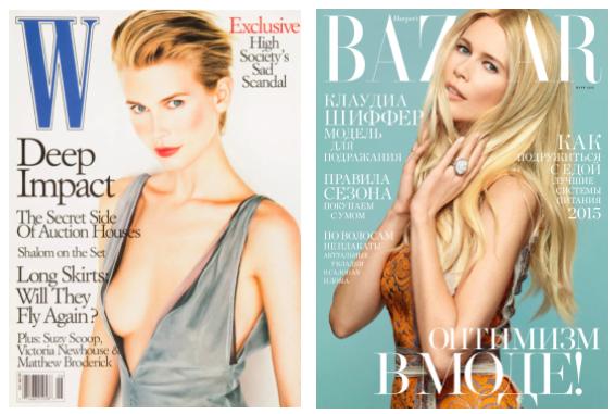 claudiaschiffer,行走的人间gucci