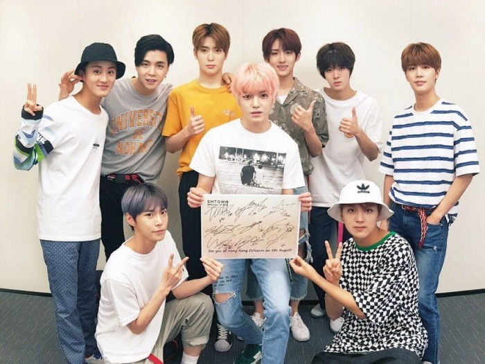 nct刚出道和exo同台,nct追星成功exo