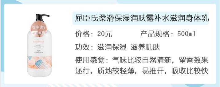 身体乳推荐美白平价学生,身体乳推荐学生党平价男