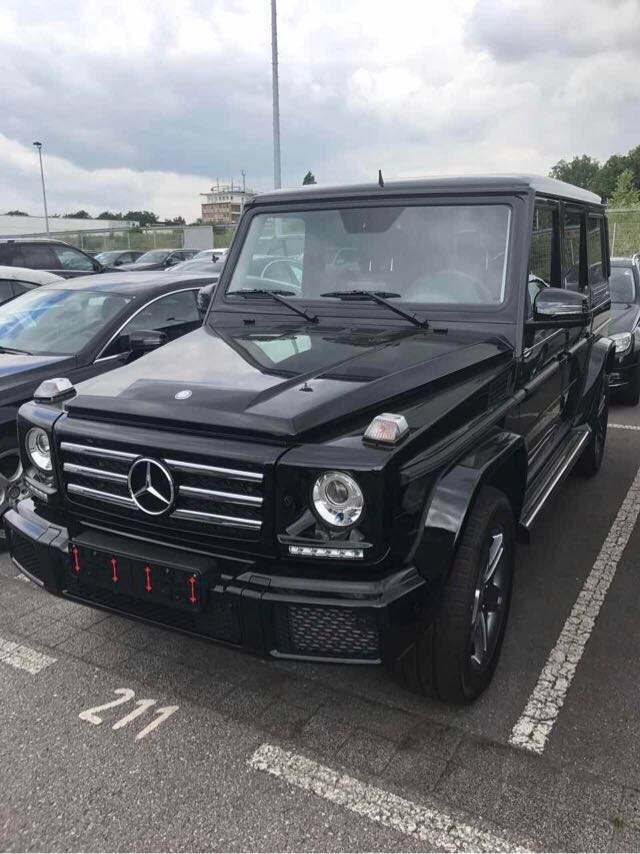 全新奔驰g350落地价,男人的梦想大气的奔驰amgg63