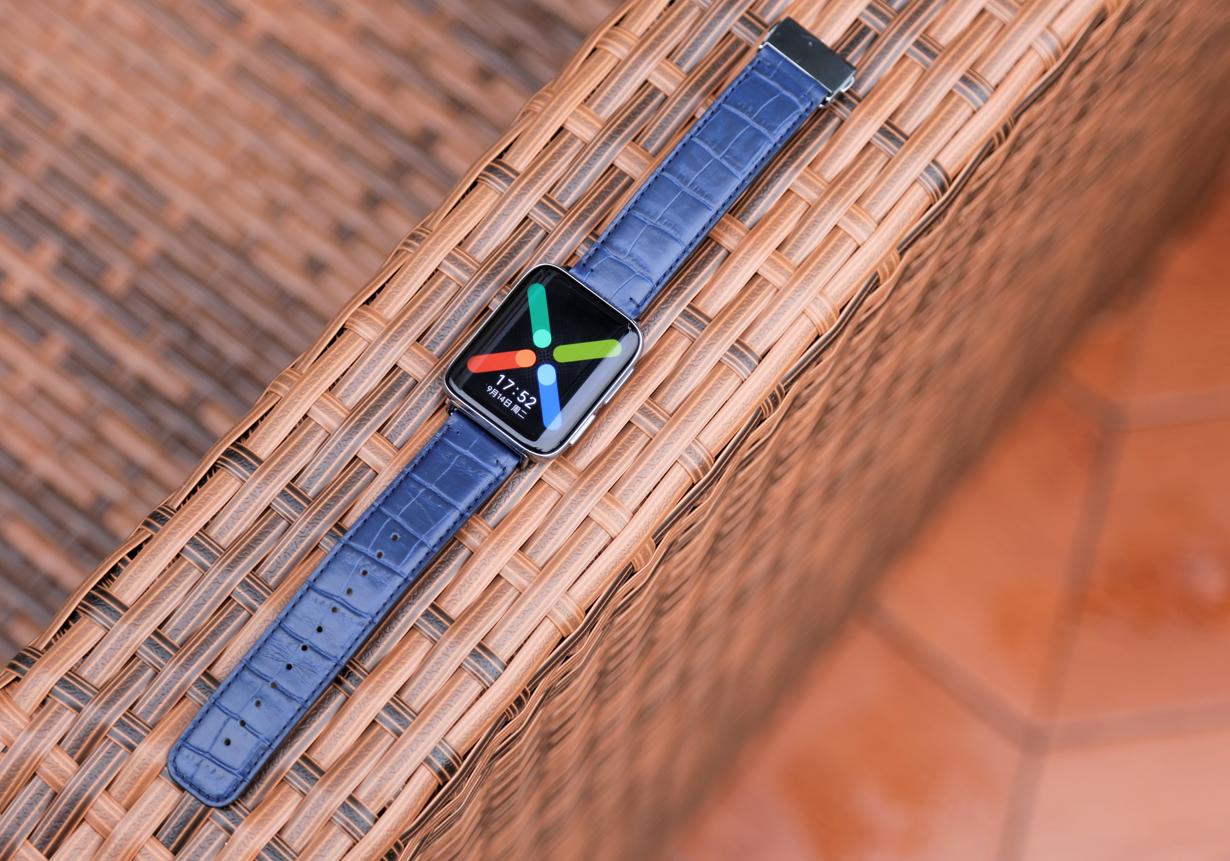 戴oppowatch3效果,oppowatchfree流沙金佩戴效果