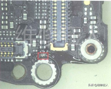 iPhone6sPlus进过水后置摄像头无法拍摄维修案例