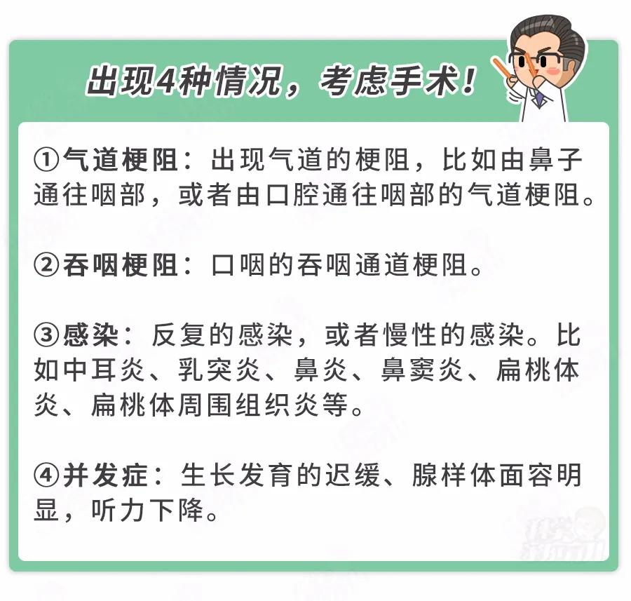 孩子腺样体肥大不手术的好方法,腺样体肥大是做手术还是保守治疗