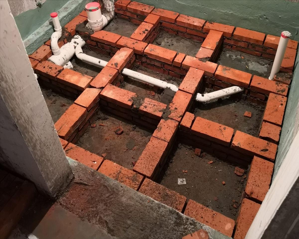 下沉式卫生间回填的正确方法,下沉式卫生间回填后漏水