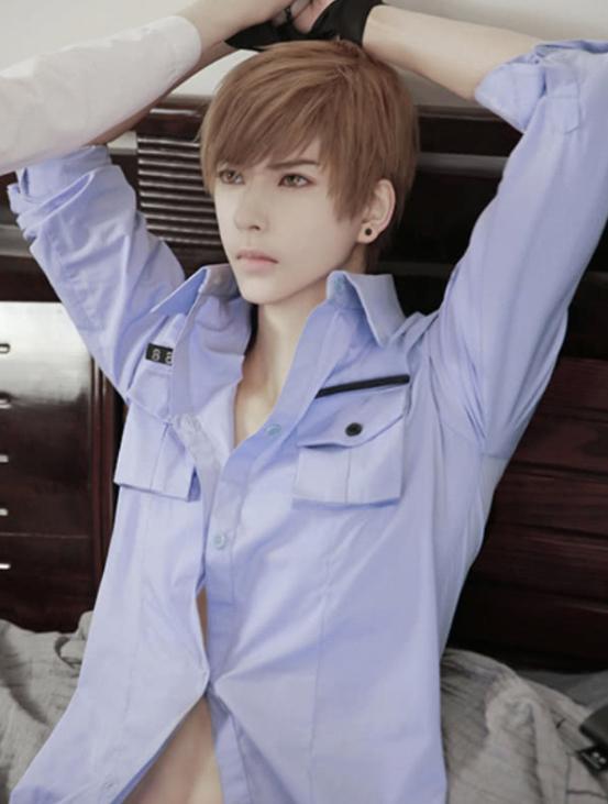 熊祁cos银发男人,熊祁最man的cos