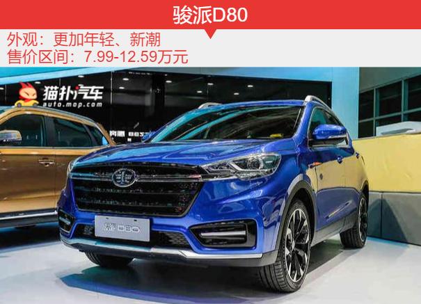 传祺gs4对比骏派,骏派d80到底实力如何