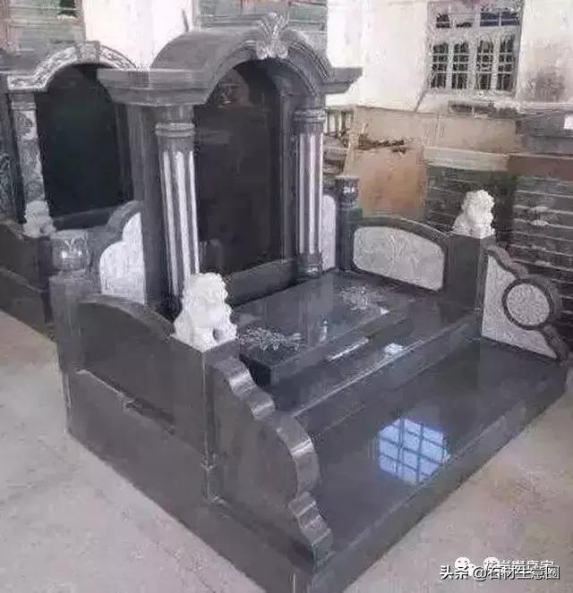 墓碑石材产地及价格,100种墓碑图片