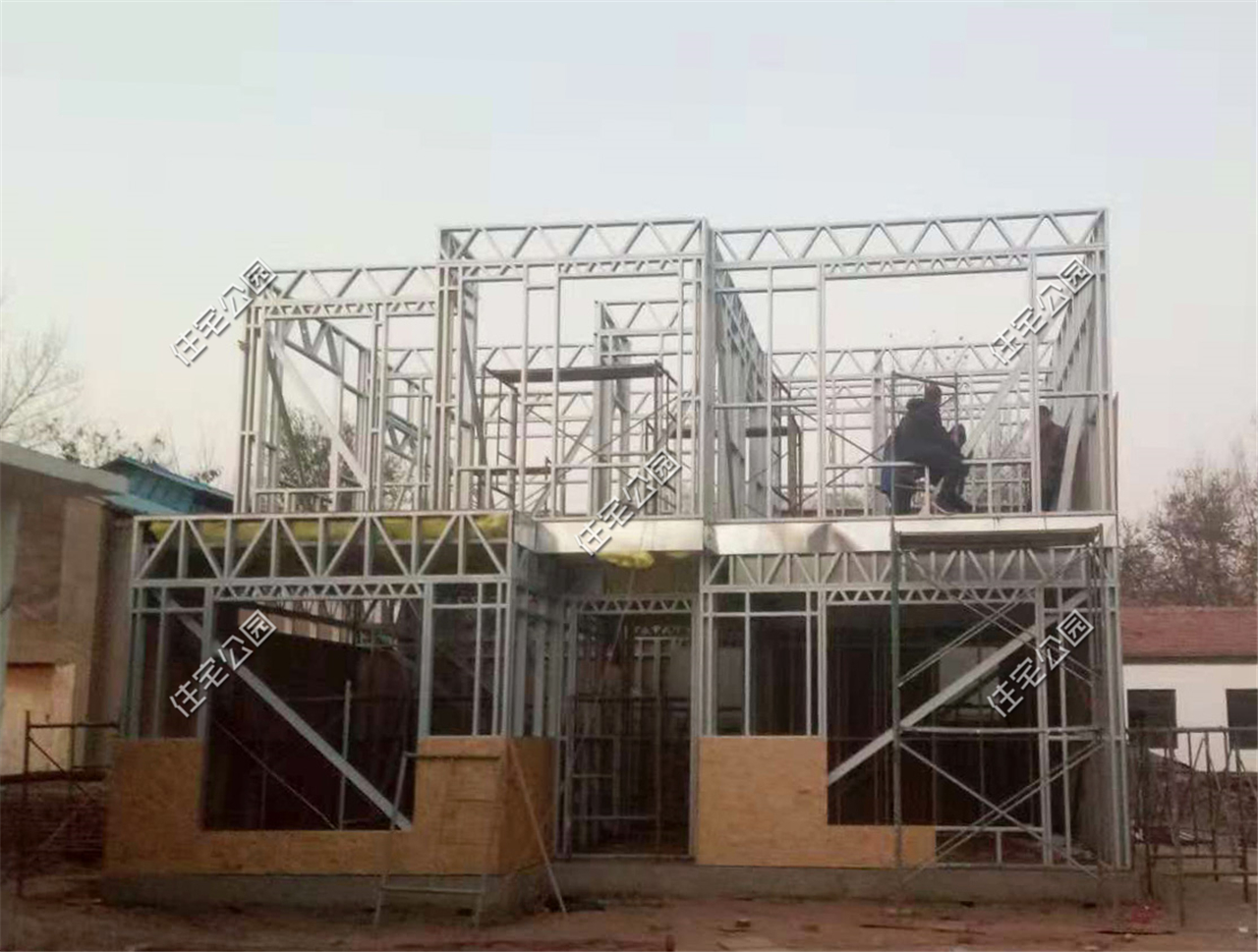 农村建轻钢房划算吗多少钱一平米,农村7万元能建一层轻钢房不