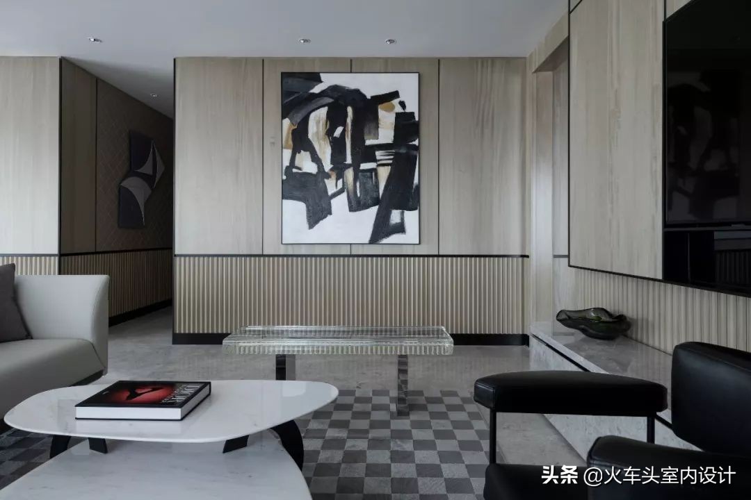 意式顶级轻奢风样板房,意式轻奢样板间