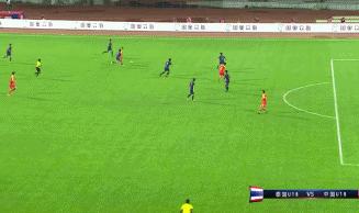 中国国青0-2完败泰国国青,动图解析惊人失误