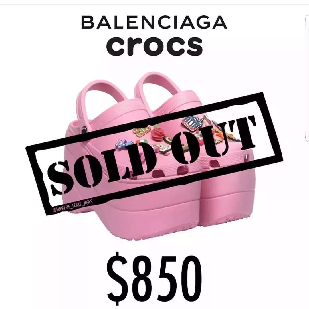 巴黎世家鞋4500元,巴黎世家的联名黄色鞋子