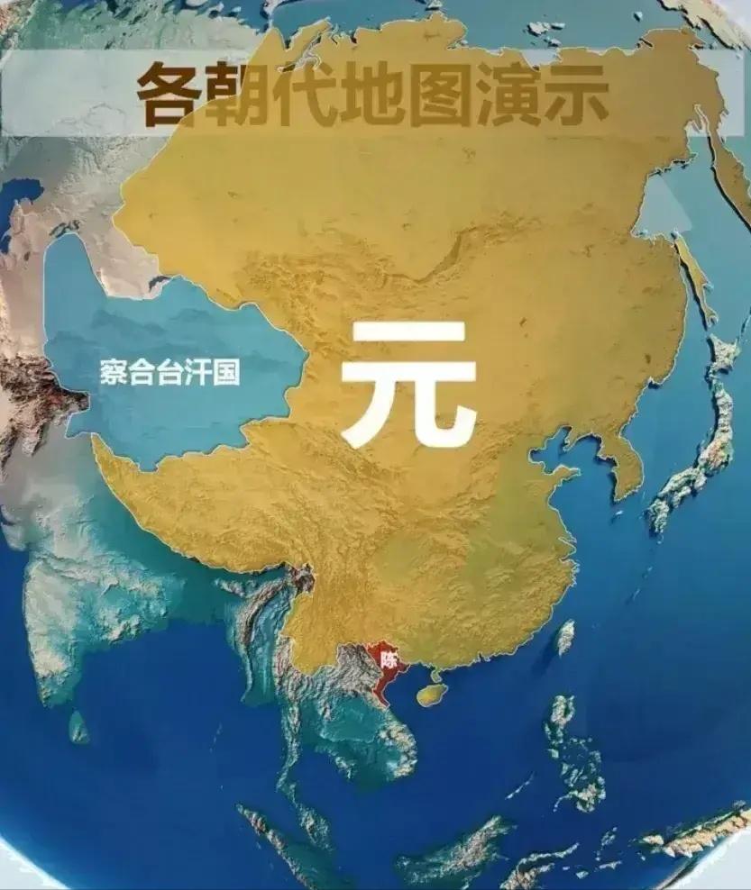 中国古代历朝历代版图到底有多大,中国古代历朝历代疆域变化示意图
