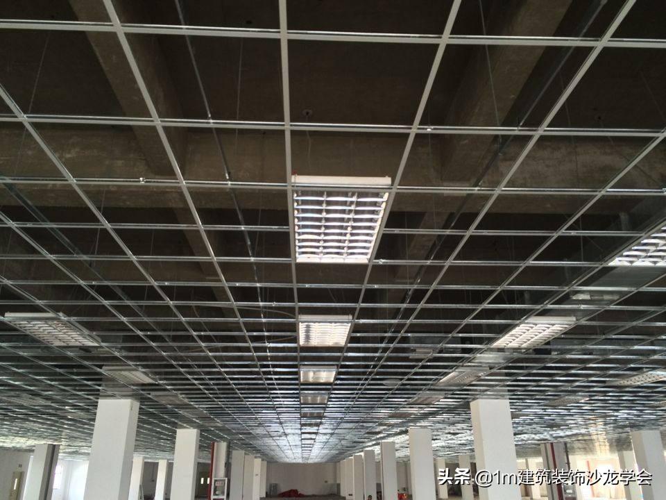 1.2米矿棉板安装教程,1米走廊吊顶施工