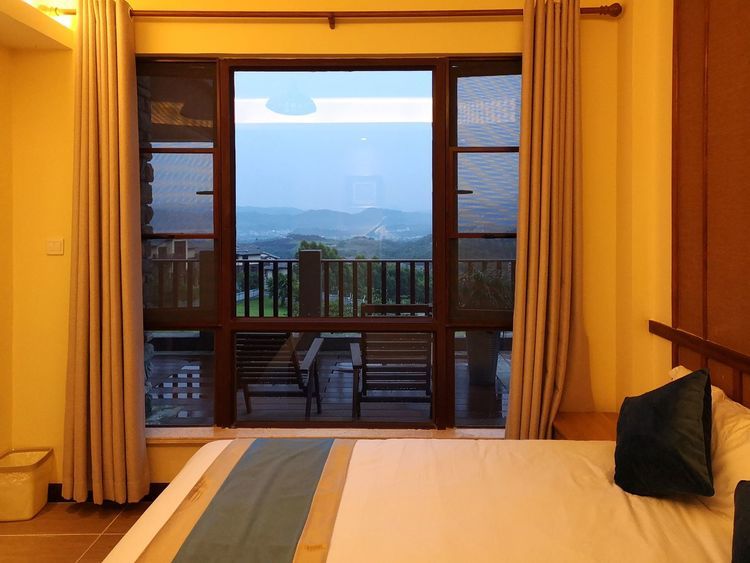 清远佛冈温泉房间带私人泡池,清远山景私人温泉别墅