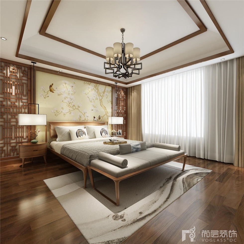 新中式风格融创汣园效果图——温文尔雅