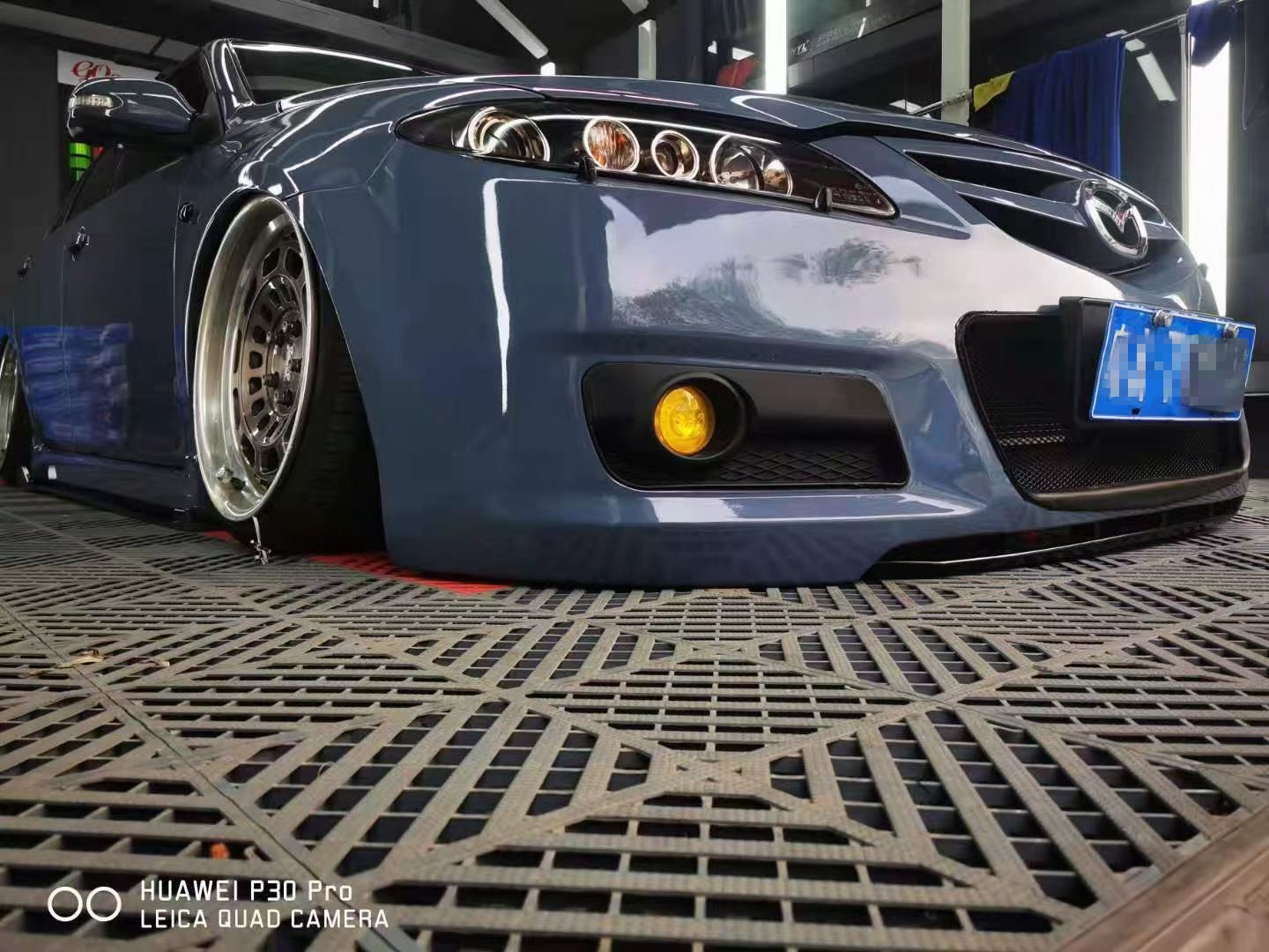 马自达6改装mps包围视频,马自达6改mps比原车宽吗