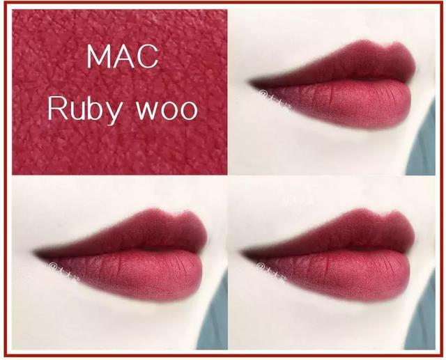 mac新款透明口红baroque,mac口红rubywoo真人试色