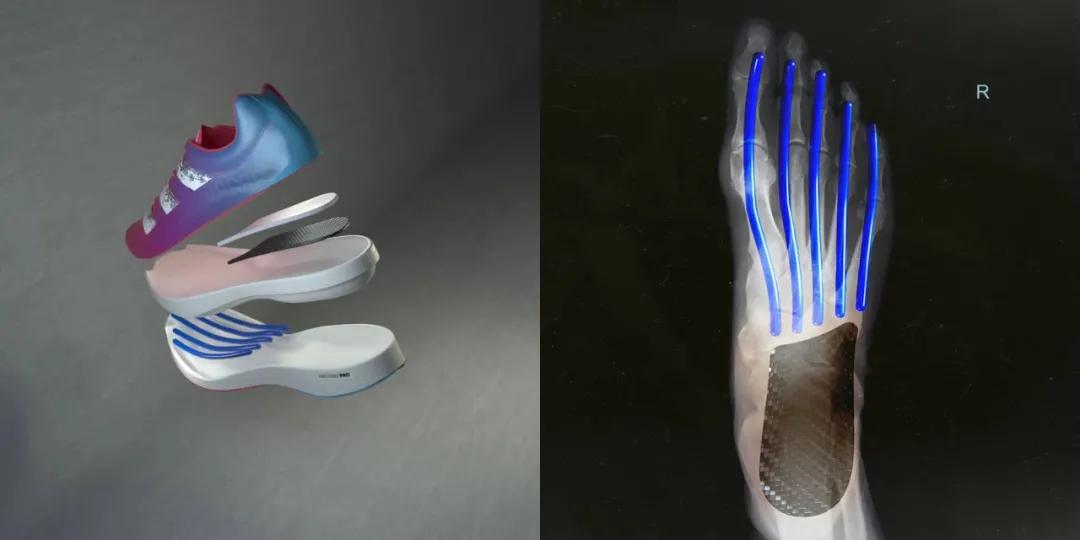 阿迪达斯碳板跑鞋adizerox2,adidasadizeropro有没有碳板