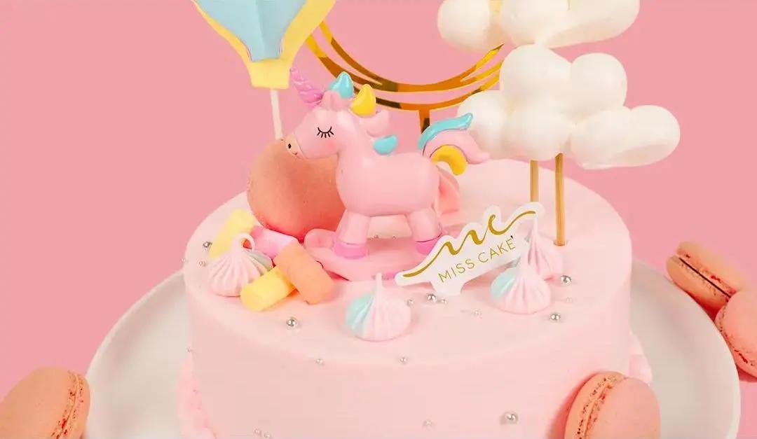 六一儿童节蛋糕款式图片女款,6.1儿童节小蛋糕简单款
