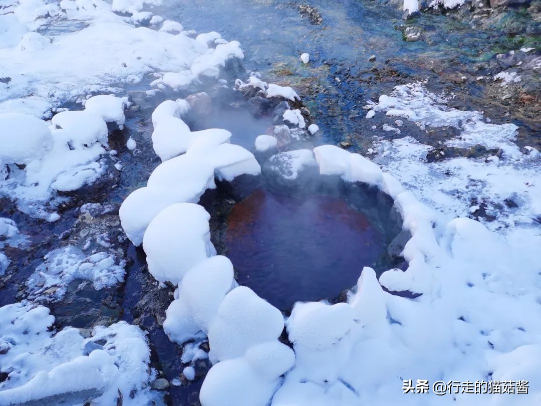 长白山天池猴子泡温泉 (长白山冬天看天池)