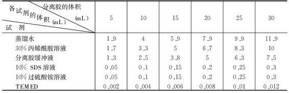sds聚丙烯酰胺凝胶电泳法的用途,蛋白质的聚丙烯酰胺凝胶电泳图