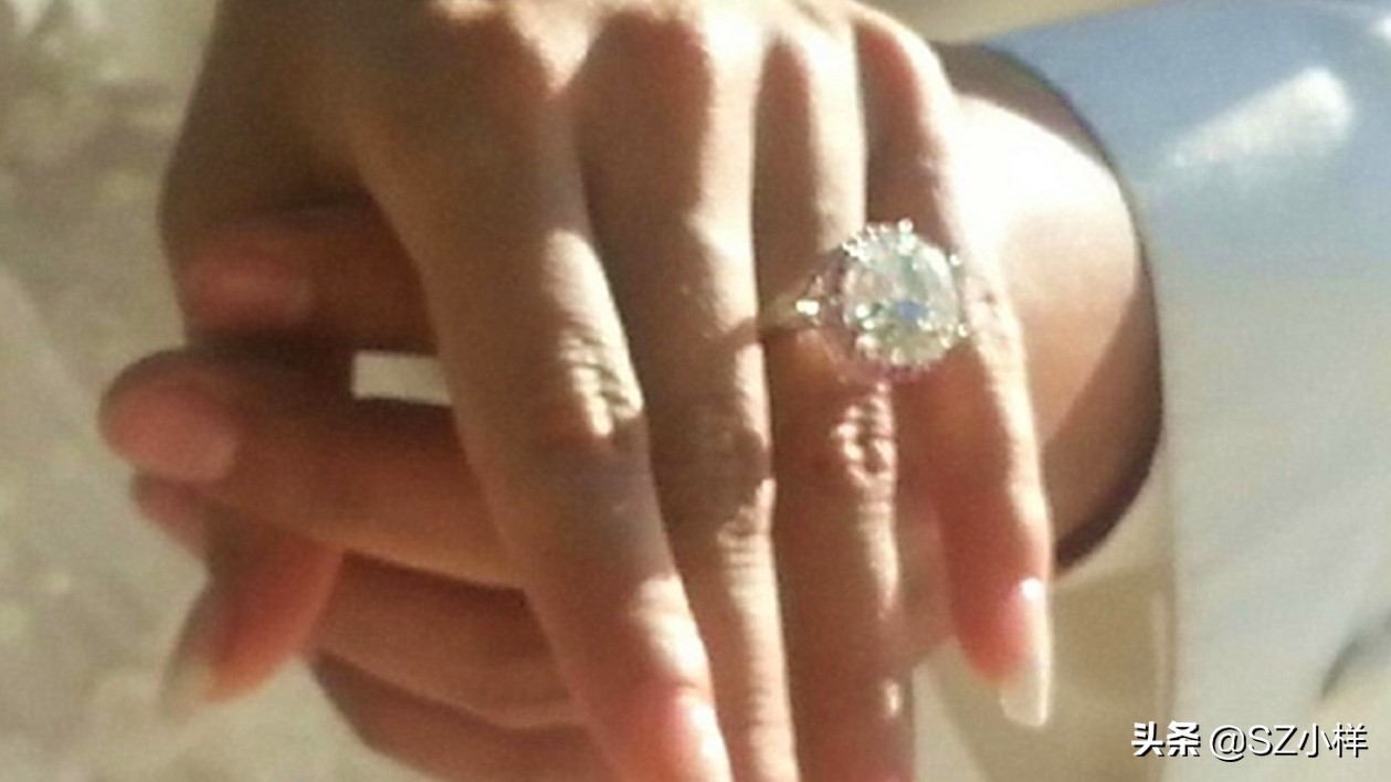 贫穷限制的不仅是行动、还有想象：中外明星奢华婚戒大比拼