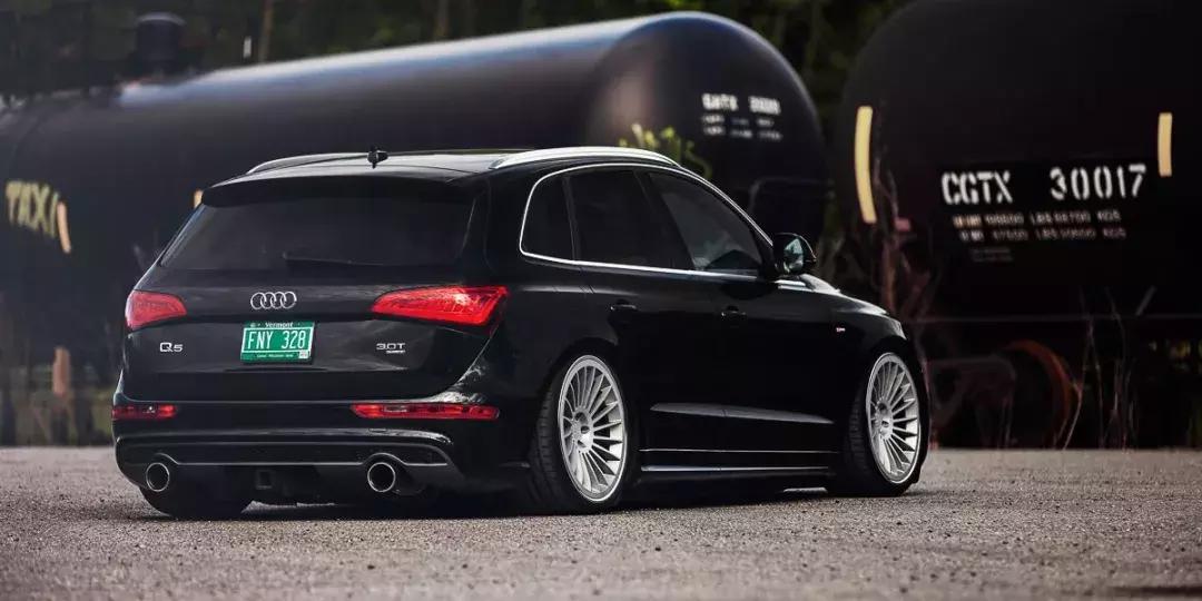 大片来袭!一台运动的“胖子”-奥迪Q5,改装后帅气姿态不输跑车