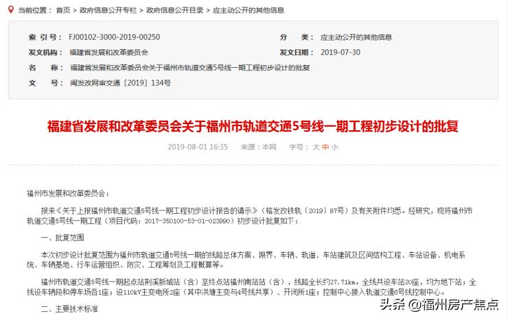 福州地铁5号线台屿站出入口在哪,福州地铁5号线工程