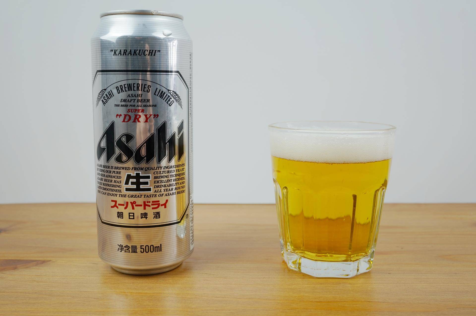 asahi朝日啤酒超爽生啤,asahi朝日辛口啤酒测评