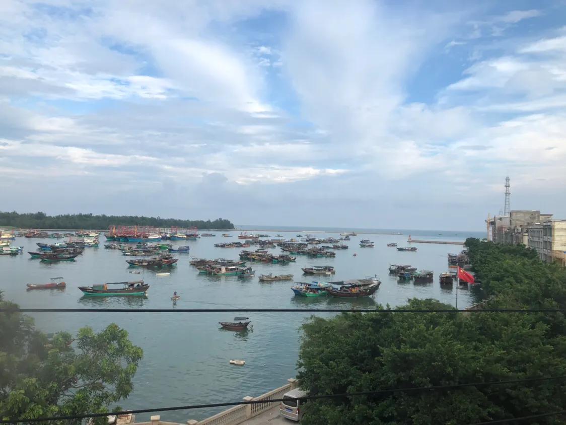 企沙海港小镇,企沙网红小镇叫什么