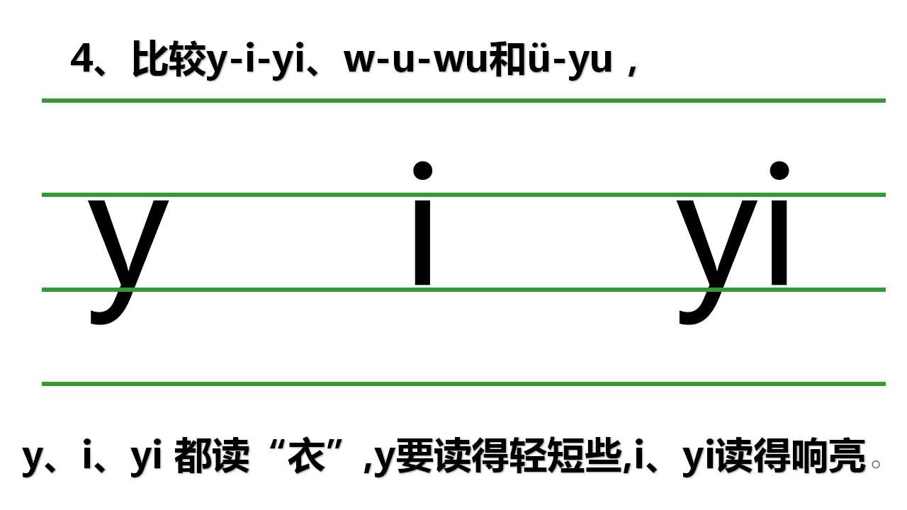 一年级拼音声母整体认读,声母yw的音节包括整体认读音节吗