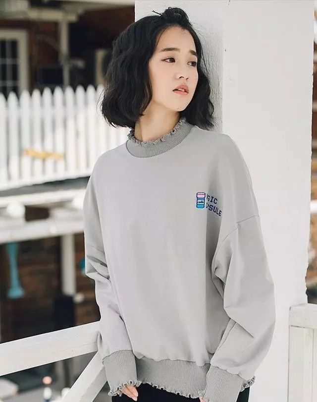 好看质感的卫衣,卫衣长了怎么穿好看