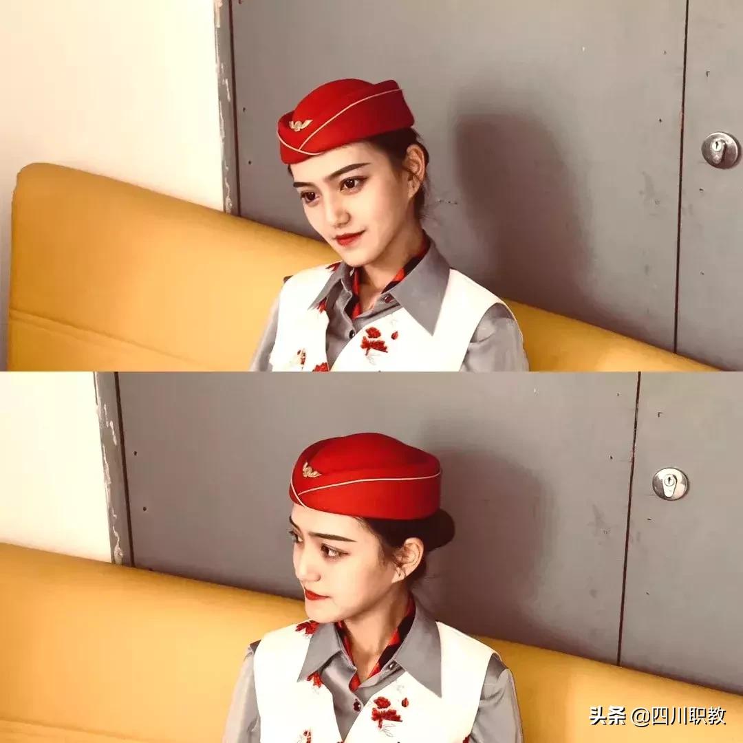 空姐登上成都世警会，西航版“迪丽热巴”颜值爆表