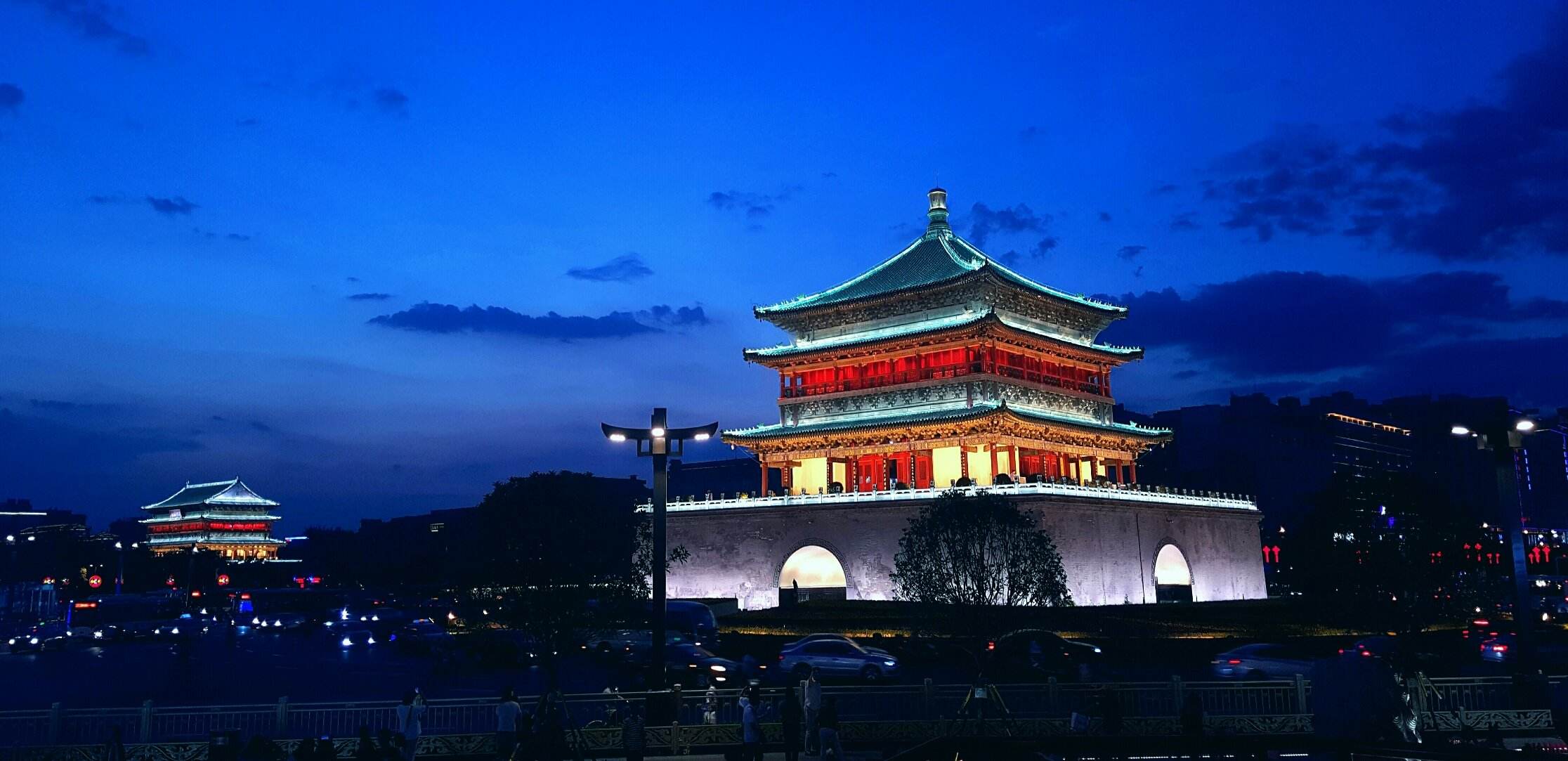 2023年穿越古城徒步挑战,挑战西安城墙走一圈